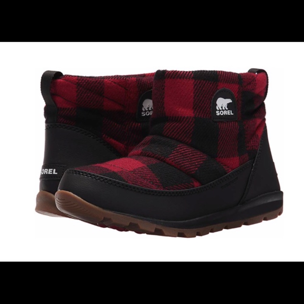 sorel whitney camp short boot sz 6.5